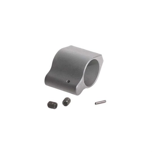 Luth-AR AR-15 Low Profile Gas Block .750 is a durable steel replacement, ensuring reliable performance and compatibility with standard AR-15 rifles.