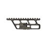Securely mount AR-15 optics on Yugo AKs with this lightweight, durable aluminum rail; adjustable for perfect eye relief and no interference with rifle operation.