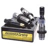 Redding's Premium Handgun Die Set features a Titanium Carbide-sizing die, TiN-coated expander for durability, and precise seating control for perfect reloads.