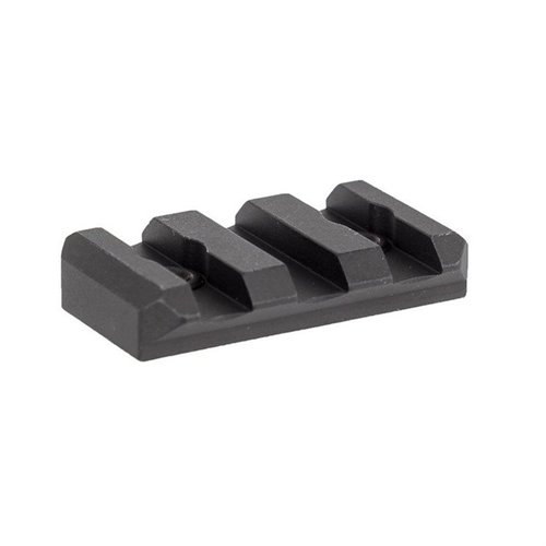 Snižte objem s Arisaka Low Profile Picatinny Rail, který nabízí 5 slotů, hmotnost 0.6 oz a pouze 0.277" nad povrchem pro maximální blízkost k handguardu.