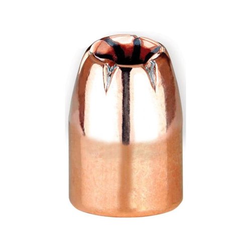 Berry's 45 Caliber 230gr Hybrid Hollow Point Bullets offer precision, affordability, and reduced barrel fouling, perfect for 825-975 fps velocities.