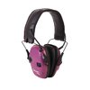 Howard Leight Impact Sport Electronic Earmuffs provide hearing protection, amplify sounds to a safe 82 dB, and include AUX input for audio devices.