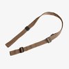 Magpul RLS 2-Point Sling offers quick deployment, lightweight polymer hardware, adjustable loops, and Near Infrared treatment for reduced IR signature.