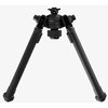Magpul A.R.M.S.® 17S Bipod offers lightweight durability, rapid adjustments, 50° tilt, 40° pan, and compatibility with Atlas feet, all in a compact design.