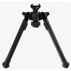 Magpul's lightweight Picatinny Bipod offers 50° tilt, 40° pan, quick adjustments, and a compact design, ensuring stability and versatility for any shooter.