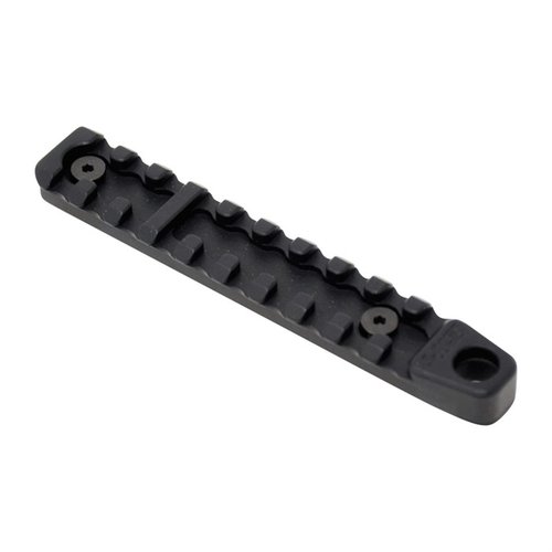 Upgrade your rifle with the Area 419 KeyMod Improved Bipod Rail, featuring 43% more attachment space, lightweight 7075-T651 aluminum, and snag-free design.