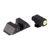 Night Fision's Perfect Dot sights for Glock® offer 30% more Tritium for unmatched brightness, robust steel housing, and multiple configurations for optimal targeting.
