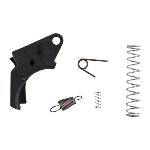 Apex Tactical SDVE Action Enhancement Kit improves your trigger with a smooth polymer design, reducing pre-travel by 20%, over-travel by 10%, and pull weight by 2 lbs.