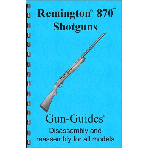 Získejte podrobný návod na montáž a demontáž brokovnice Remington 870, s ilustracemi, kvalitním papírem a tipy pro bezproblémový provoz.