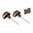 TANGODOWN VICKER TACTICAL GRIP PLUG/TOOL, GLOCK TAN, GEN 4