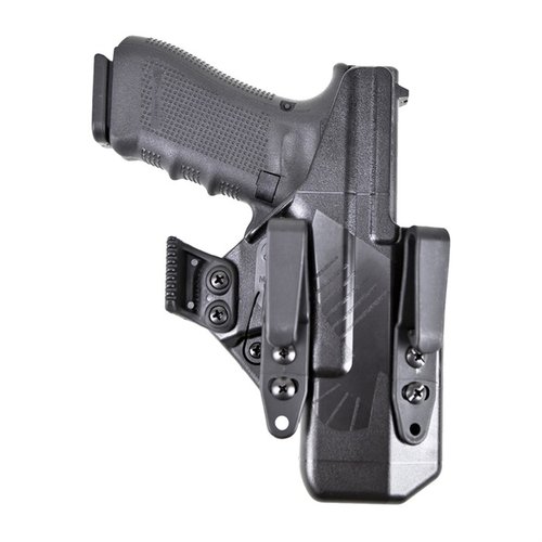EIDOLON holster offers a precise fit for GLOCK® G19, maximizing comfort and concealment with customizable attachment points and a 1.5" belt loop.