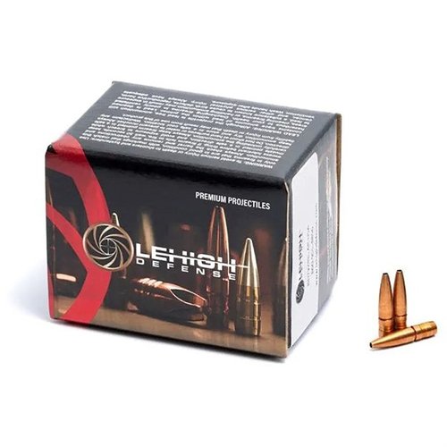 LeHigh's .243 Controlled Chaos bullets offer extensive wound trauma with minimal pass-through, exceptional accuracy, and a lead-free design for green agencies.