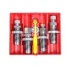 4 Die Deluxe Pistol Die Set for 380 Auto includes essential dies and tools for precise reloading, featuring a Carbide Factory Crimp Die for easy setup.