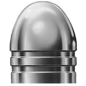 Lee Precision 2 Cavity Conical Cap & Ball Molds are durable machined aluminum with a hard anodized sprue plate, featuring tangential cut off for clean sprue removal.