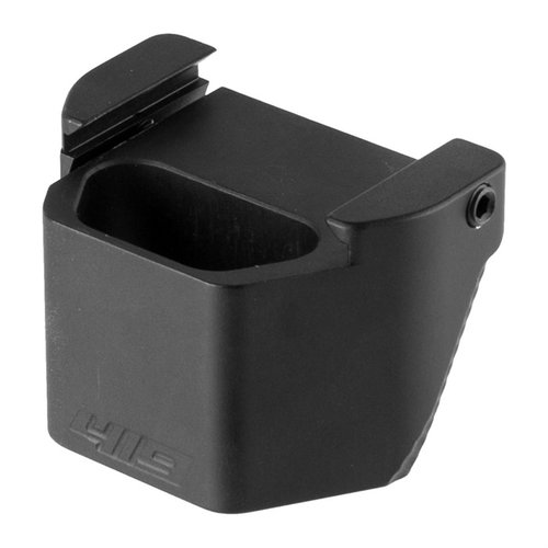 Area 419 Fixed Barricade for 12" Arcalock and MPA rails offers secure, adjustable positioning, made from durable 6061-T6 Aluminum with a non-slip design.