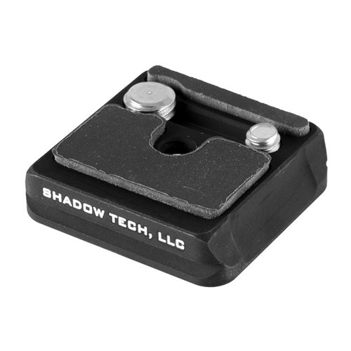 ShadowTech's MARC QD plate offers ultra-lightweight, durable mounting for cameras and optics, compatible with Arca-Swiss and Manfrotto systems.