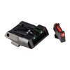 LPA Adjustable Sights for Glock offer easy visibility with fiber-optic front sights, low-profile design for reholstering, and fit multiple Glock models.