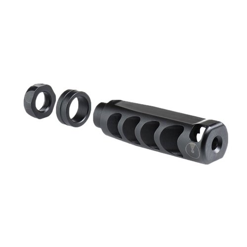 Ultradyne Apollo Max 7.62 Compensator reduces recoil and muzzle climb, ensuring intuitive target transitions and fast follow-up shots for .308/7.62 NATO rifles.