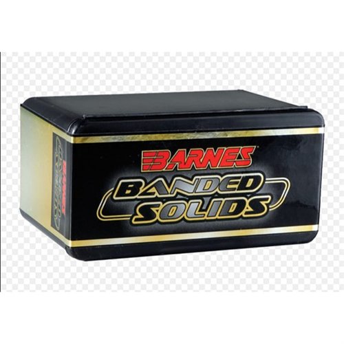 BARNES Banded Solids™ 50 BMG bullets ensure reliable performance against dangerous game, with a robust design that minimizes fouling and maintains accuracy.