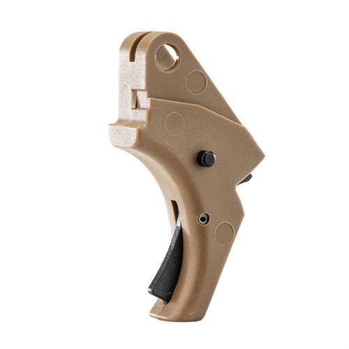 Zlepšete pocit spouště vašeho M&P s Apex Tactical Polymer Action Enhancement Trigger, který snižuje předcestu o 20 % a přechod o 10 %, bez nutnosti úprav.