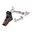 ZEV TECHNOLOGIES PRO FLAT FACE TRIGGER UPGRADE BAR KIT GLOCK G1-4 BLK/RED