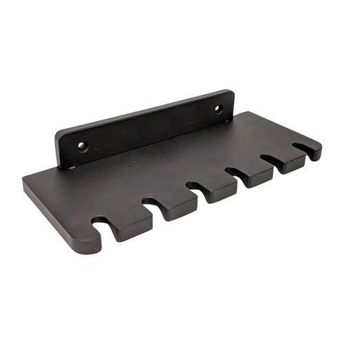 Organize your cleaning rods with the Area 419 Storage Rack, featuring 6061-T6 aluminum, wall mount, and space for 6 rods plus 12 jags or brushes.