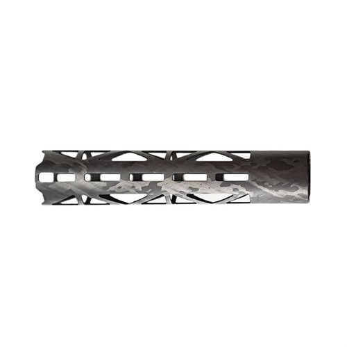 The AR-15 10" Carbon Fiber Handguard M-LOK offers lightweight heat dissipation, ensuring comfort during extended shooting sessions without burning your hands.