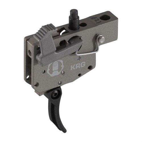 Upgrade your Tikka T3 with the fully adjustable Midas 2-Stage Trigger for enhanced precision, comfort, and compliance with SAAMI drop safe specs.