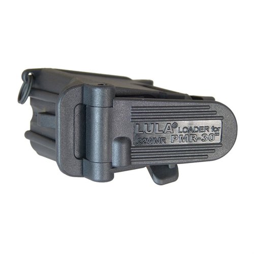 Ušetřete si bolavé palce a prodlužte životnost zásobníků s KELTEC PMR-30 LULA® loaderem, který snadno plní .22 WMR náboje do pevných zásobníků.