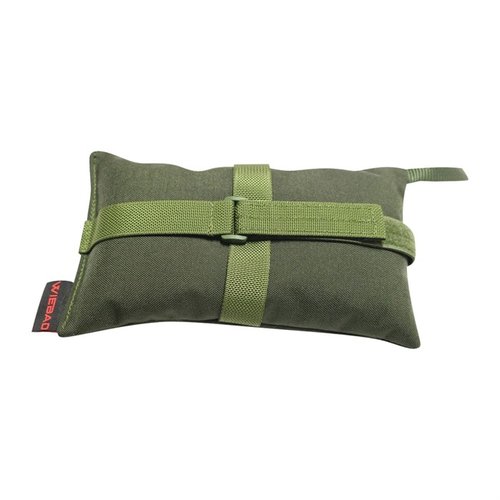 The WieBad Berry Bag provides stability for your rifle with durable 1000D Cordura Nylon, polypellet filling, and adjustable straps for secure shooting.