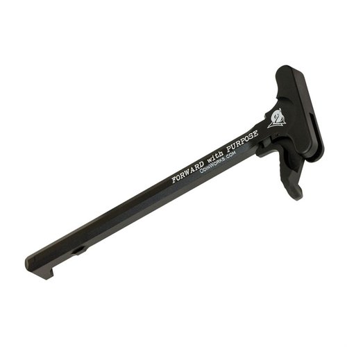XCH AR-15 Complete Extended Charging Handle offers ambidextrous design, extended latch for easy operation with gloves, and clears optics for seamless use.