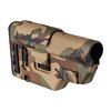 B5 Systems' Precision Stock offers toolless adjustments for length of pull and cheek height, compatibility with folding stock adapters, and versatile sling mounting options.