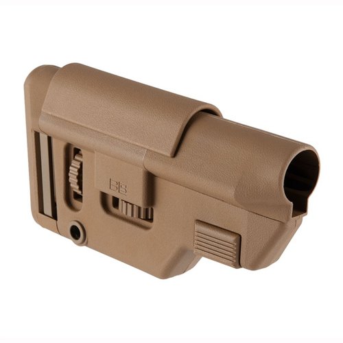 B5 Systems Collapsible Precision Stock offers adjustable length, ambidextrous sling attachment, M-LOK compatibility, and various color options for your AR-15.