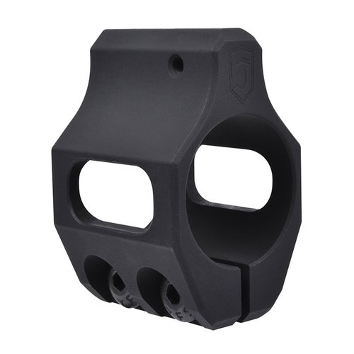Replace your front sight with this low profile gas block, compatible with 0.750" barrels, made from 4140 Chromoly Steel, and includes 2 clamping screws.