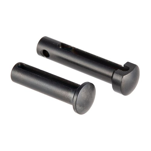 Získejte vynikající odolnost a snadnou instalaci s naším AR15 Titanium Takedown & Pivot Pin Set, vyrobeným z Grade 5 6AL-4V titanu a TiCN černým povlakem.