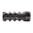 PRECISION ARMAMENT AR-15 HYPERTAP MUZZLE BRAKE .264/6.5MM, 5/8-24 BLACK