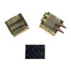 Easily hold two extra rounds with the SAP Two Round Holder, compatible with various calibers and attaches securely with Velcro for quick access.