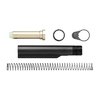 Aero Precision AR-15 Carbine Buffer Kit features a mil-spec tube, adjustable buffer weights, and components to reduce overgassing and recoil for enhanced performance.
