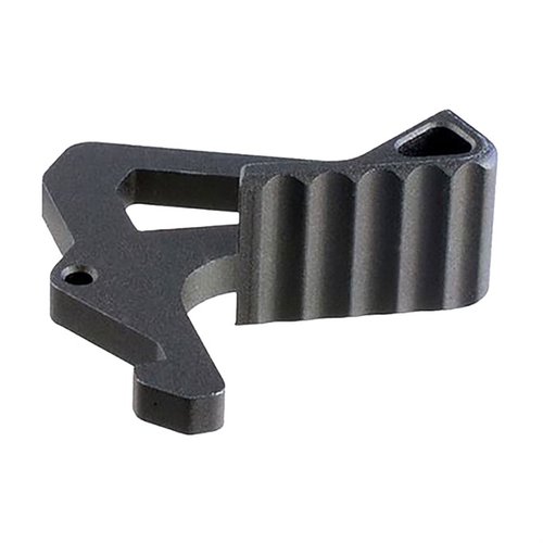 Upgrade your rifle with the Strike Industries AR-LATCH for improved functionality, a sleek aluminum design, and smoother charging in extreme conditions.