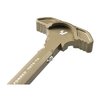 Revolutionary Strike Latchless Charging Handle for AR15 offers durable 7075 construction, efficient gas venting, and a comfortable interface without moving parts.