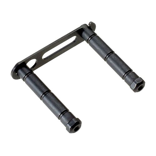 SI Anti-walk pins ensure security and smooth trigger pulls, featuring toolless installation and durable QPQ nitrided steel for lifetime use.