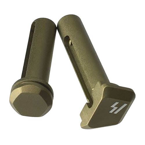SI Ultra Light Pivot/Takedown Pins are CNC machined from durable 7075 aluminum, offering a lightweight and cost-effective solution for your firearm build.