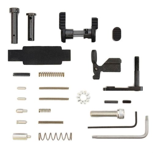 Upgrade your AR-15 build with Armaspec's Stainless Lower Parts Kit, featuring high-quality stainless components and essential extras for enhanced performance.