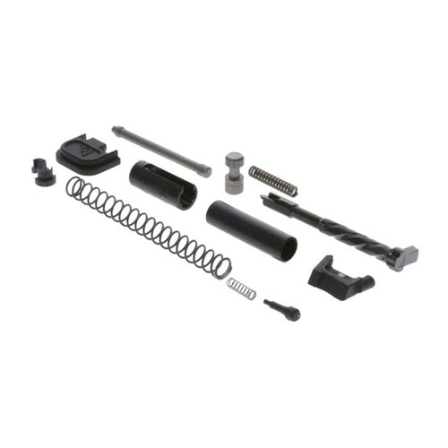 Kompletní sada pro dokončení závěru Glock® 17/19 obsahuje všechny kvalitní součásti pro přesnost a konzistenci, ideální pro vaši stavbu.