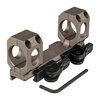 RECON-SL mount offers a low profile for high power scopes, precision machined from 6061 T6 aluminum, featuring QD Auto Lock Lever for versatile rail compatibility.