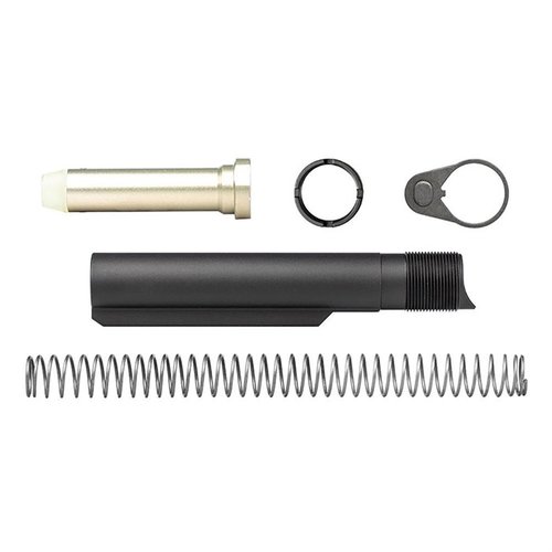 AR-15 Enhanced Carbine Buffer Kit offers reliability and ease with an optimized tube design, heavy buffer options, and mil-spec compatibility for smooth operation.