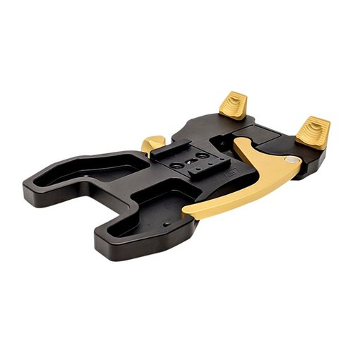 RCX thumb stop offers ambidextrous control for your RailChanger X, easily added or removed, made in the USA from anodized aluminum for durability.