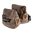 AREA 419 WAXED CANVAS RAILCHANGER BAG, LIGHT FILL