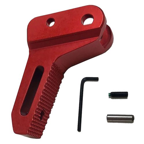 Upgrade your Ruger® PC Carbine™ with the VICTORY Trigger featuring a flat-faced design for better grip, post-travel adjustability, and consistent trigger pulls.