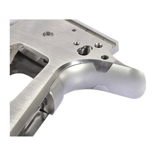 JEM 1911 Beavertail Grip Safety offers oversized dimensions for a custom fit, wider beavertail for optimal frame integration, and enhanced engagement for high-cut frames.